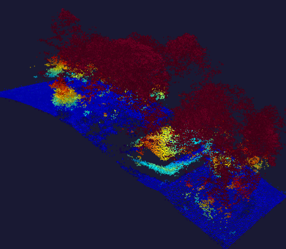 Acadia surface model