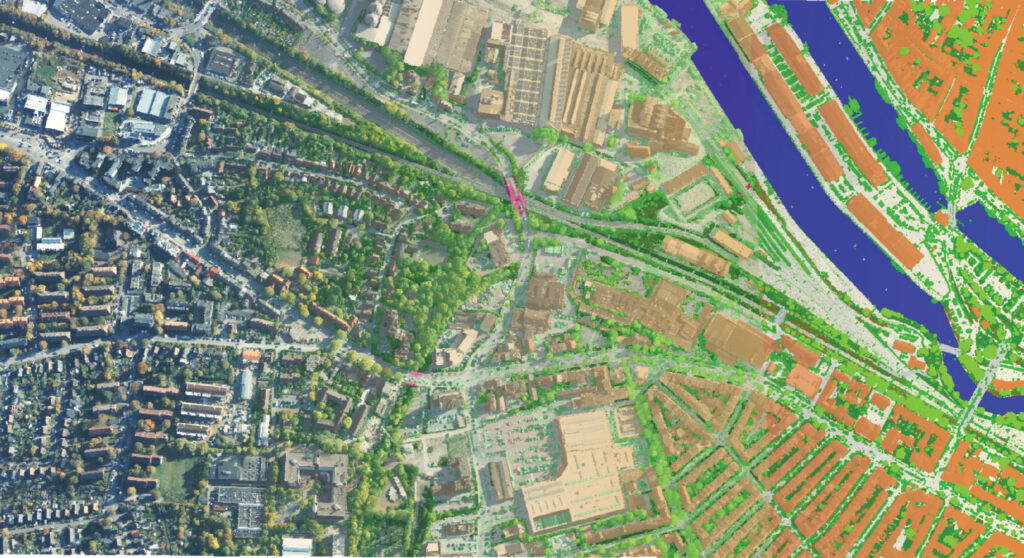 City Mapping point-cloud scan