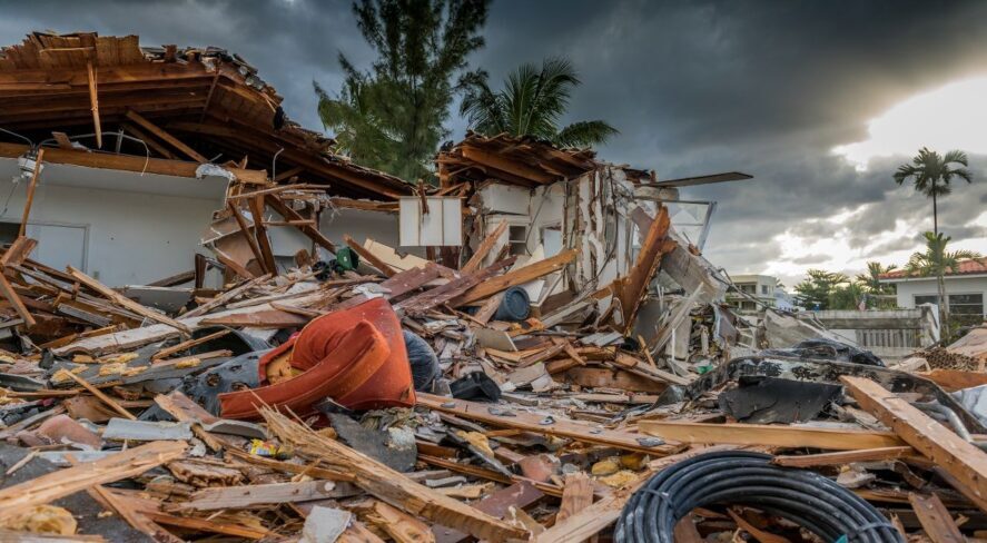 Disaster Relief point-cloud scan